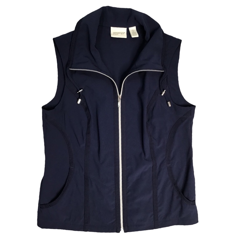 CHICO’S “Zenergy” Women’s Golf Zippered Vest - 0 (S / 4)